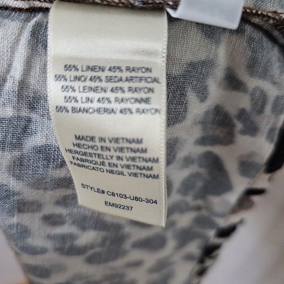 Cloth And Stone Animal print Midi Dress - Picture 4 of 7